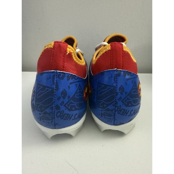 Phenom Superman Soccer Cleats US 9 Blue DC Comics Football Boots